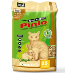 BENEK SUPER PINIO NATÜRLICH Katzenstreu abbaubar Holzpellets 35 l