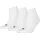 Puma UNISEX QUARTER PLAIN 3P WHITE 35-38