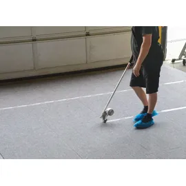 Scorprotect® Schutzboden Vliesfaserplatte 1 m x 0,8 m 1100 g/m2 Grau