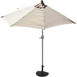 MCW Lorca 270 x 135 cm creme inkl. Ständer