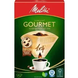 Melitta® Filtertüten 1x4/80 Gourmet AROMA 4006508206834 , 1 Packung = 80 Stück
