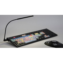 Logickeyboard Nero Slim Line Adobe Premiere Pro CC (DE, Kabelgebunden), Tastatur, Mehrfarbig