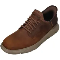 SKECHERS Herren Garza-Gervin with Slip-in Technology Mokassin, braun, 49.5