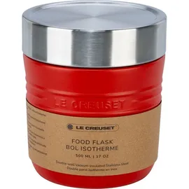 Le Creuset Thermobehälter 500ml Kirschrot Edelstahl