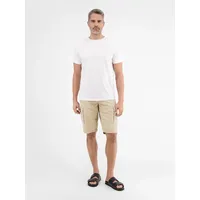 Lerros Cargobermuda inklusive Gürtel - Light Dune Beige -