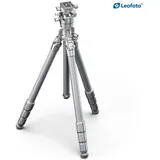 leofoto Carbon-Dreibeinstativ LG-284C Gabriel + Ballhead LH-36R Silver