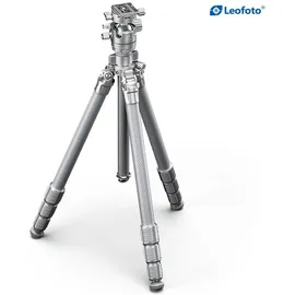 leofoto Carbon-Dreibeinstativ LG-284C Gabriel + Ballhead LH-36R Silver