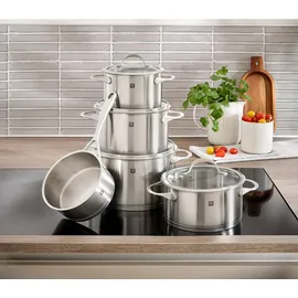 Zwilling Essence Topf-Set 5-tlg. 3 x Kochtopf + Bratentopf + Stielkasserolle