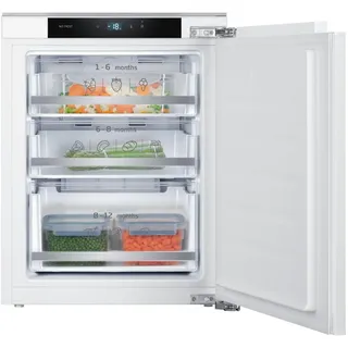 Amica EGSX 321 210 Einbau-Gefrierschrank, Nischenhöhe: 72 cm 62 L, NoFrost, Festtür-Technik, Energieeffizienzklasse D
