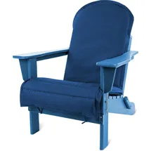 ASPERO Gartenstuhl 75 x 75 x 83 cm blau