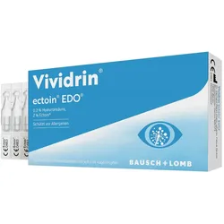 Vividrin ectoin EDO Augentropfen - allergisch gereizte Augen 10X0.5 ml Augentropfen