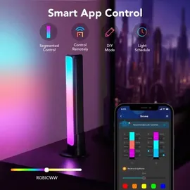Govee Flow Plus Schwarz 2 St.