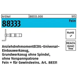 AMECOIL Einbauwerkzeug R 88333 Grundteil NR. 3 M10 -M12 Stahl