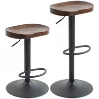 Homcom Barhocker, 41,5L x 41,5B x 61-82H cm,