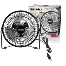 Mesko MS 7322 15 cm Tischventilator Schwarz