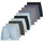 JACK & JONES JACMILANO WOVEN BOXERS 10 PACK Schwarz/Braun/Blau/Grau S