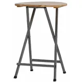 Fun Star Stehtisch Ø78 cm Kiefernholz klappbar Hellbraun
