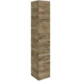 Pelipal Serie 4010 Hochschrank 30 x 168 cm Eiche Ribbeck Holz, MDF, Spanplatte