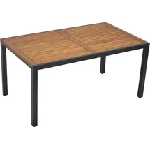 Merxx Tilos Gartentisch 150 x 90 x 74 cm Braun/Grau