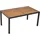 Merxx Tilos Gartentisch 150 x 90 x 74 cm Braun/Grau