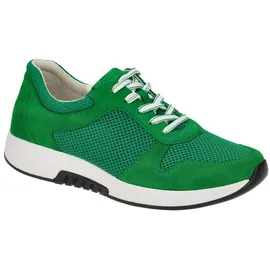 Gabor Damen, Low-Top Sneaker, Frauen Halbschuhe,Sportschuhe,Freizeitschuhe,Turnschuhe,Laufschuhe,schnürschuhe,schnürer,Verde,38.5 EU / 5.5 UK - 38,5