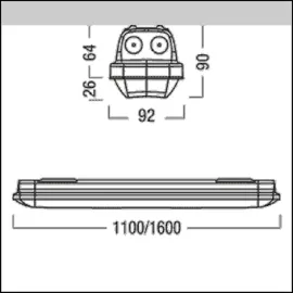 zumtobel Group LED-Feuchtraumleuchte AMP L BAS #42189413