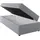 MAINTAL Polsterliege Diana 93 x 203 cm grau