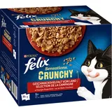 Felix Sensations Crunchy Geschmacksvielfalt vom Land 20 x 85 g