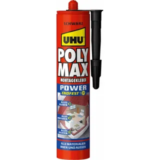UHU POLY MAX EXPRESS 425 g cartridge schwarz Kartusche