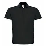 B & C B&C - ID.001 Herren Piqué Poloshirt - Black / 4XL