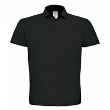 B & C B&C - ID.001 Herren Piqué Poloshirt - Black / 4XL