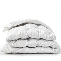 The White Stone Winterdecke, Weiß, Textil, Füllung Hohlfaser, Rechteckig, 140x200 cm 400 g | Warme Füllung aus Softwatte | Gesteppte Bettdecke 140 x 200 mit