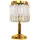 JV Möbel Tischlampe Gold