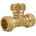 BEVO Messing-Klemmverschraubung 22 x 15 x 15 mm