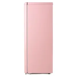 DOMO DO91708R Retro-Kühlschrank (218 l, 1445 mm hoch, Pink)