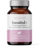 Inositol Kapseln (120 Stück) aus 5% D-Chiro-Inositol (DCI) und 95% Myo-Inositol – mit hochdosierten Inositol inkl. 1,4mg Vitamin B6 und Vitamin B9 (200μg Folsäure)