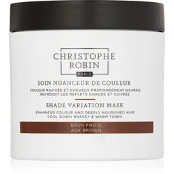 Christophe Robin Shade Variation Mask nährende Crememaske für das Haar Farbton Ash Brown 250 ml