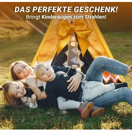 Playfun Tipi Zelt / Kinderspielzelt, Bunt