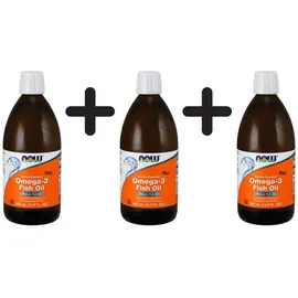 NOW Foods Omega-3 Fischöl Öl 500 ml