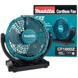 Makita CF100DZ Bodenventilator schwarz/türkis ohne Akku