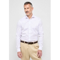 Eterna SUPER SLIM Luxury Shirt in weiß unifarben, weiß, 38
