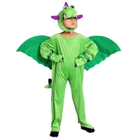 Ikumaal Drachen-Kostüm, SY20 110-116, für Kind-er, Dino Drache Märchen Kostüm-e Fasching Karneval Kleinkinder-Karnevalskostüme Kinder-Faschingskostüme