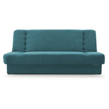 e-meubles - Sofa mit Schlaffunktion und Bettkasten, Kippsofa Klappsofa Schlafsofa Clic-Clack Couch für Wohnzimmer Federkern Sofagarnitur Polstersofa