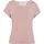 VIVANCE Kurzarmshirt "mit sommerlicher Häkelspitze am Rücken", Damen, Gr. 32/34, rosa (rose), Single Jersey, Obermaterial: 95% Viskose (LENZINGTM ECOVEROTM), 5% Elasthan.