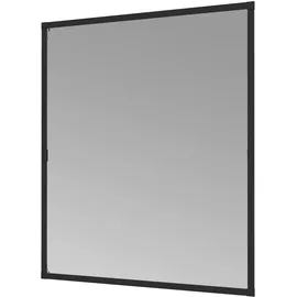 WINDHAGER Insektenschutz Rahmen Fenster Expert 140 x 150 cm Schwarz