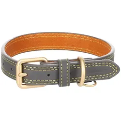 Hundehalsband Virginia Grau