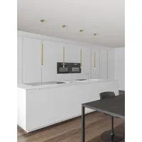 Nova Luce Trimle 1-flg. 60 cm rund gold