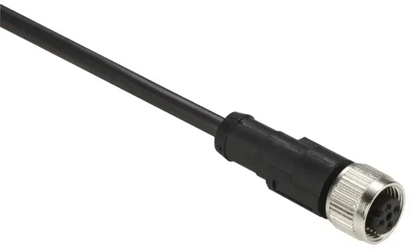 Sensor cable pur m12 4-pin female straight 20 meters