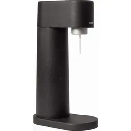 MySoda Wassersprudler Set schwarz + 1L Quick-Lock Flasche + CO2-Zylinder