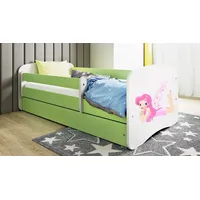 raumhirsch furniture Kinderbett Raumhirsch 80 x 180 cm Holzwerkstoff grün